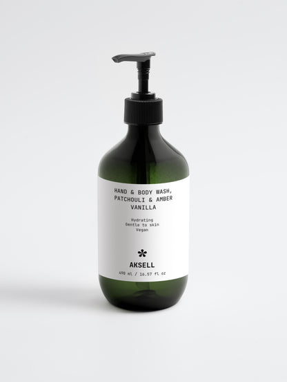 Hand & Body Wash, Patchouli & Amber Vanilla